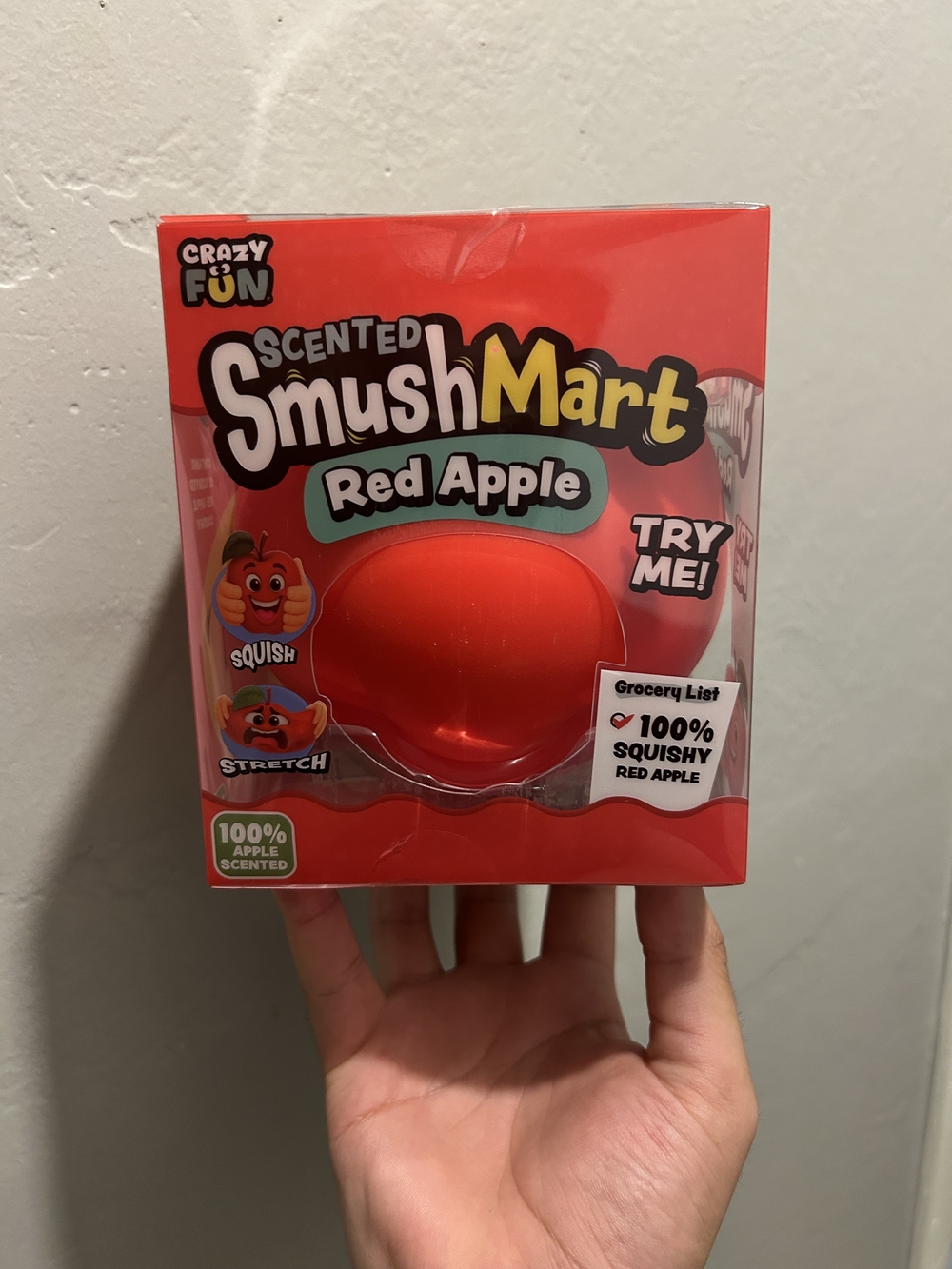 SmushMart Scented Red Apple Squishy Toy